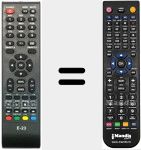 Ersatzfernbedienung f&uuml;r RC-E 23