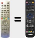 Ersatzfernbedienung für RC25E