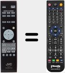 Replacement remote control for RM-MH15G