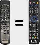 Ersatzfernbedienung für RM-U265 (147363311)