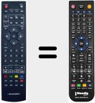 Replacement remote control for RM 18G28