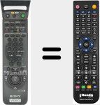 Replacement remote control for RMT-V259