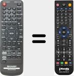 Ersatzfernbedienung für RRMCGA287AWSA