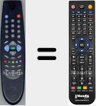 Replacement remote control for Regal001