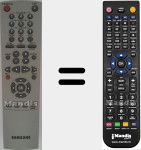 Ersatzfernbedienung für AC5900049C
