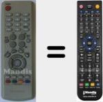 Replacement remote control for AA5900312A