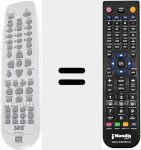 Replacement remote control for 97P1RA2FB3