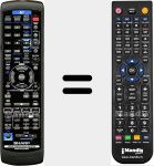 Ersatzfernbedienung f&uuml;r RRMCGA163AWSA