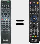 Replacement remote control for RM-ED045 (148945511)