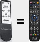 Ersatzfernbedienung f&uuml;r SP17