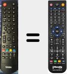 Replacement remote control for SA24S40