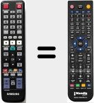 Replacement remote control for AK59-00104R