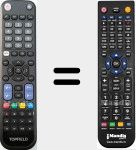 Ersatzfernbedienung f&uuml;r TP800