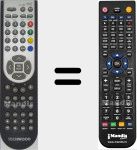 Replacement remote control for RC1900 (20461995)