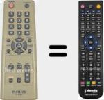 Replacement remote control for RC-CAS07 (U0005659U)