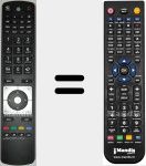 Ersatzfernbedienung für RC5112 (20587994)