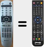 Ersatzfernbedienung für HifiCube2000Pro