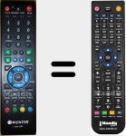 Replacement remote control for Icube3200