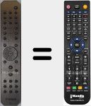 Ersatzfernbedienung f&uuml;r RAS5 (WV50010)