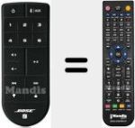 Replacement remote control for 355239-0030W