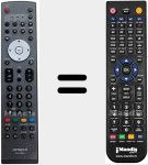 Replacement remote control for CLE966A (VS30051178)