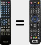 Replacement remote control for RC-F0508E (A70171505)