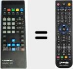 Replacement remote control for telepilot 663