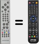 Replacement remote control for RC501011 (3030079)