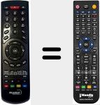 Ersatzfernbedienung für 060660-PVR