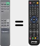Replacement remote control for RMS6 (146534311)