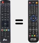 Ersatzfernbedienung f&uuml;r 9700HD