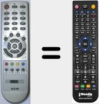 Replacement remote control for ALC001 (Alcad)