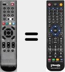 Replacement remote control for AT2100E