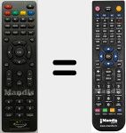 Ersatzfernbedienung für Alpha X