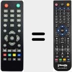 Replacement remote control for LEPREPVR-2