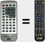 Replacement remote control for REMCON1036