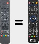 Replacement remote control for EFB 002