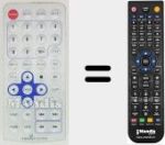 Replacement remote control for ENE003