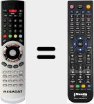 Ersatzfernbedienung für DVB-S2