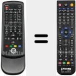 Replacement remote control for JX-2022E