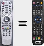 Ersatzfernbedienung für TP014