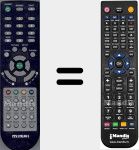 Replacement remote control for RC004