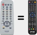 Ersatzfernbedienung f&uuml;r RC-BAT15