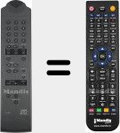 Replacement remote control for RD 6910