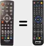 Ersatzfernbedienung für S5500HD