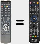 Replacement remote control for SRC 4006