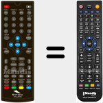 Replacement remote control for SY-425HD