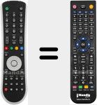 Ersatzfernbedienung für DTR94160-HD