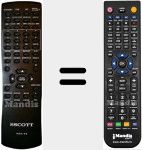 Replacement remote control for MDX45