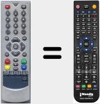 Ersatzfernbedienung für MX51